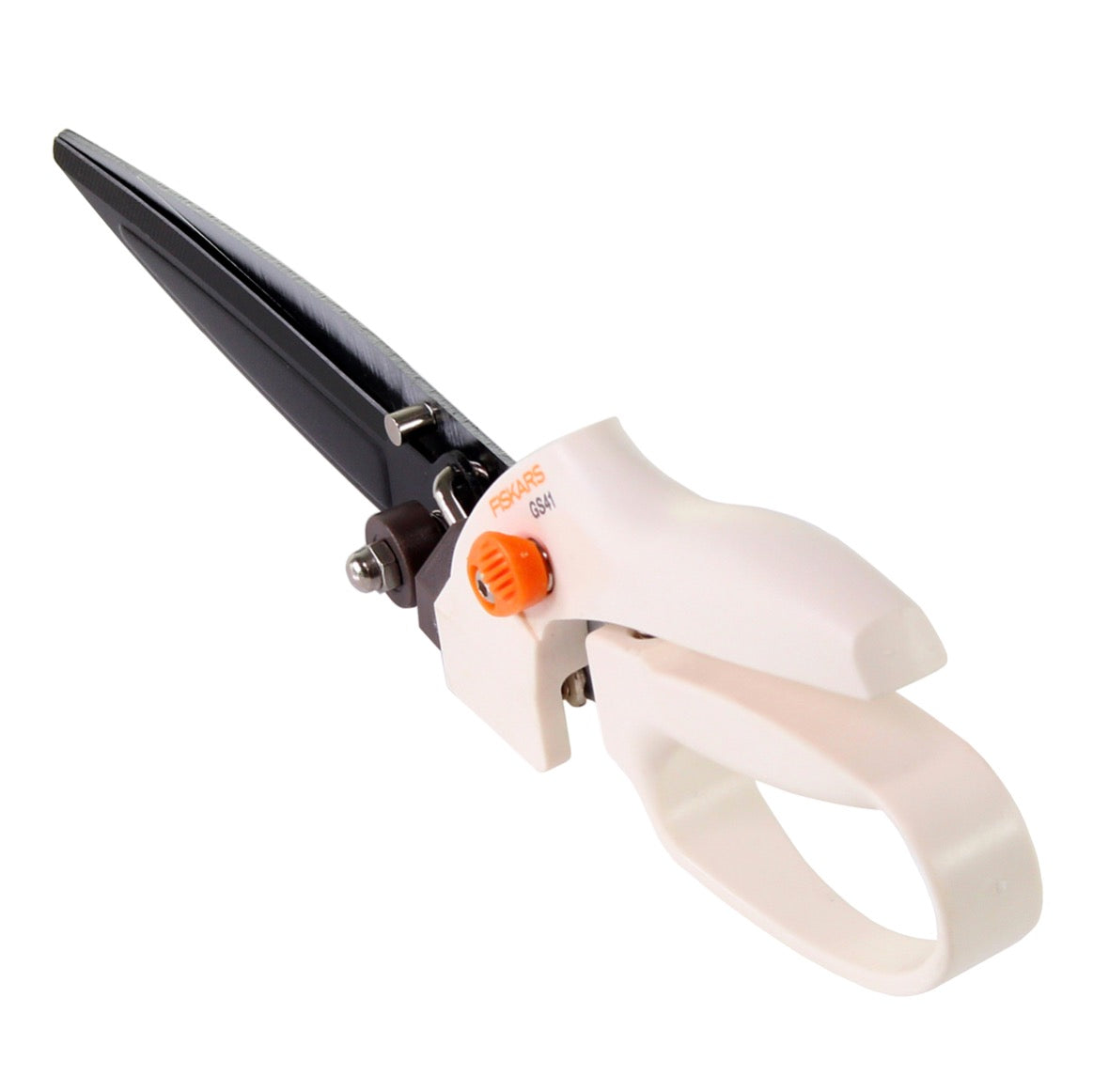 Fiskars GS41 Grasschere Rasenkantenschere ( 1026917 ) Light Weiß 180° Schneidwinkel - Toolbrothers