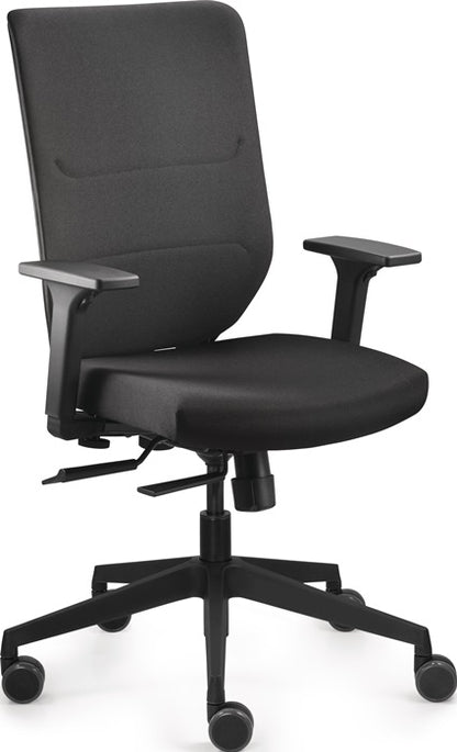 TREND OFFICE Bürodrehstuhl Comfort Armlehnen, breiten- und höhenverstellbar ( 9103483046 )