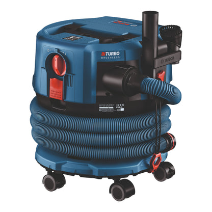 Bosch GAS 18V-12 MC Professional Akku Staubsauger BITURBO Brushless ( 06019K2000 ) + Zubehör - ohne Akku, ohne Ladegerät