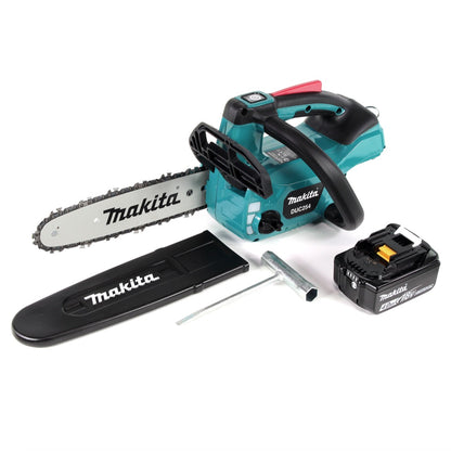 Makita DUC 254 M1 Akku Kettensäge 18 V 25 cm Brushless + 1x Akku 4,0 Ah - ohne Ladegerät - Toolbrothers