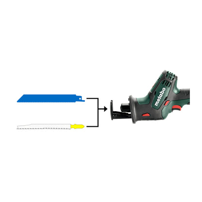 Scie alternative à batterie Metabo SSE 18 LTX Compact 18 V 13 mm (602266890) Solo - sans batterie, sans chargeur