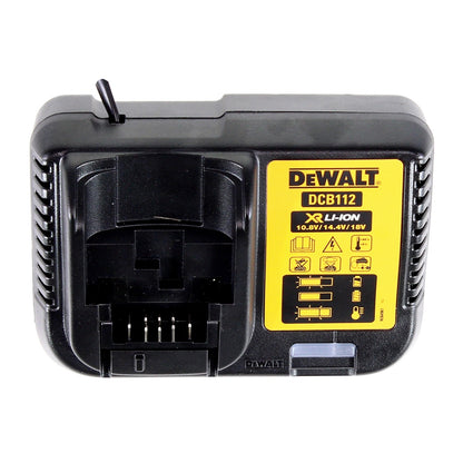 Chargeur DeWalt DCB 112 XR Li-Ion pour batteries 10,8, 14,4 et 18 V