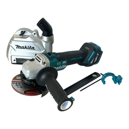 Meuleuse d'angle sur batterie Makita DGA 514 ZJU1 18 V 125 mm brushless + MAKPAC - sans batterie, sans chargeur