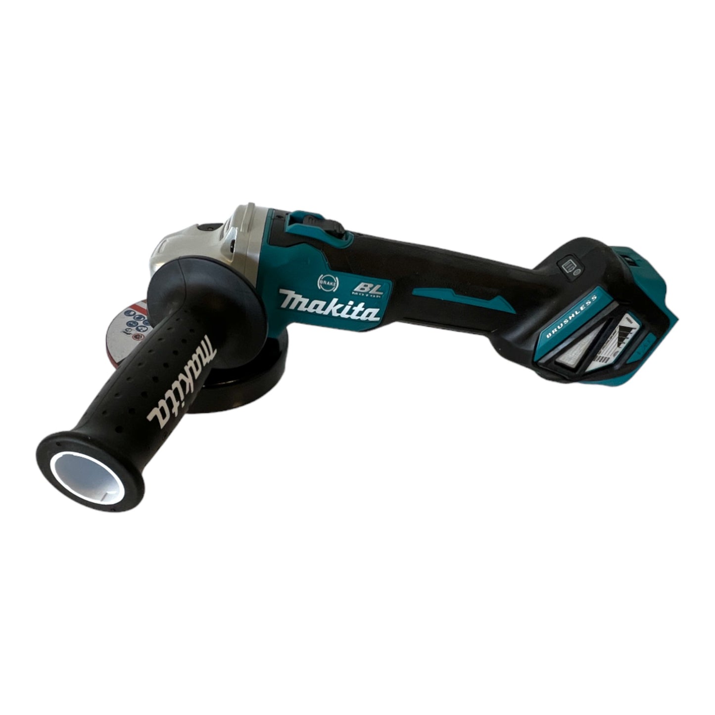 Makita DGA 514 ZJU1 Akku Winkelschleifer 18 V 125 mm Brushless + MAKPAC - ohne Akku, ohne Ladegerät