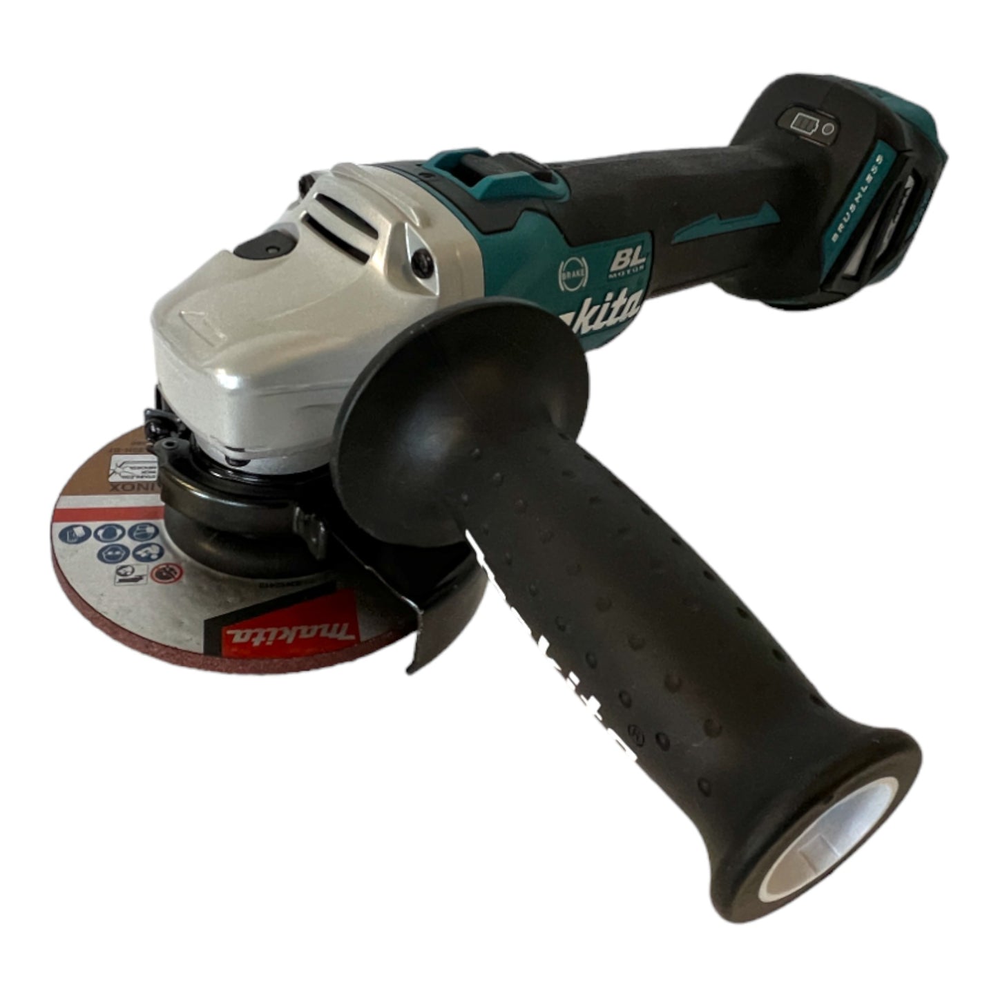 Makita DGA 514 ZJU1 Akku Winkelschleifer 18 V 125 mm Brushless + MAKPAC - ohne Akku, ohne Ladegerät