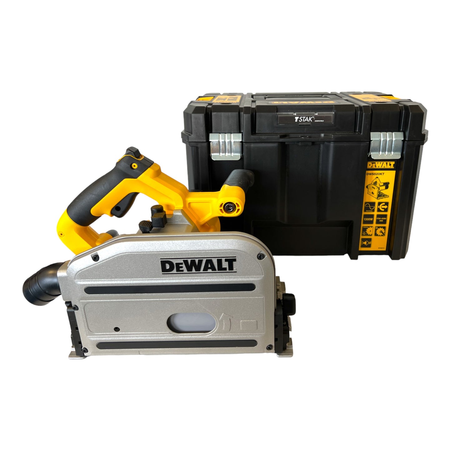 DeWalt DWS 520 KT Tauchkreissäge 1300 Watt 165 mm + Sägeblatt + TSTAK