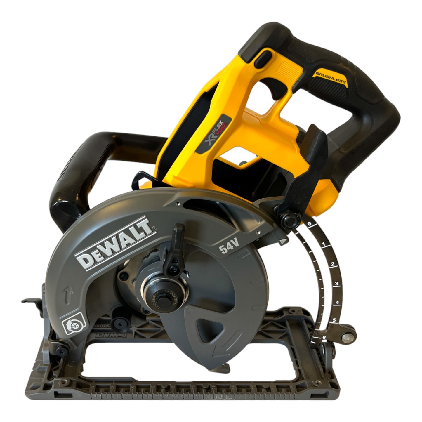 Scie circulaire sans fil DeWalt DCS 577 N 54 V FlexVolt 190 mm Brushless Solo - sans batterie, sans chargeur