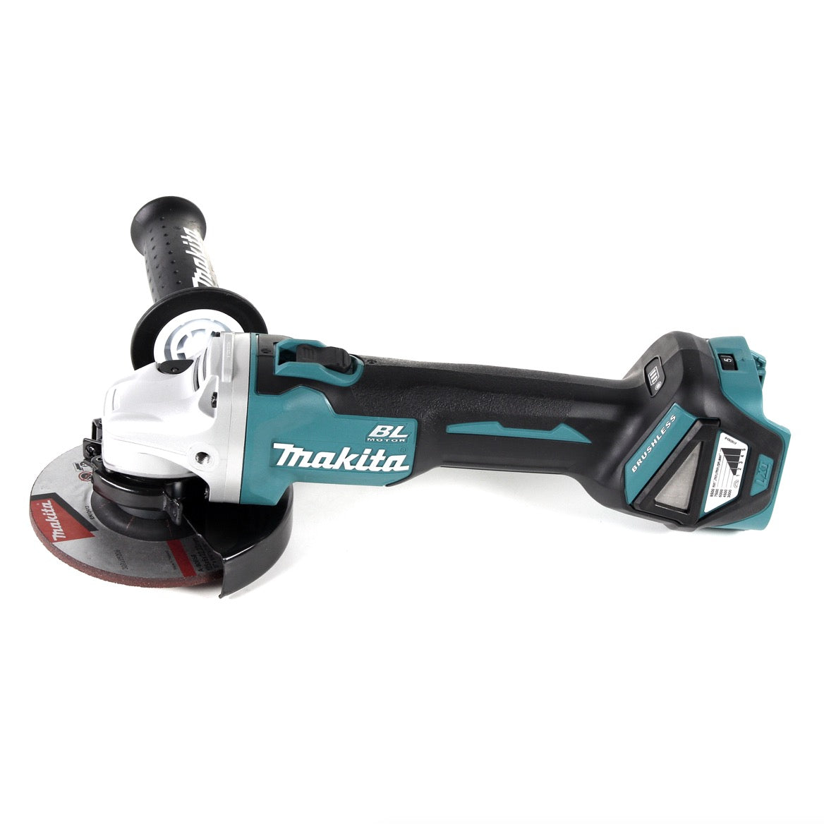 Makita DGA 511 G1J Akku Winkelschleifer 18V 125mm Brushless + 1x Akku 6,0Ah + Makpac - ohne Ladegerät - Toolbrothers