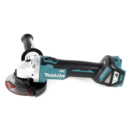 Makita DGA 511 RGJ Akku Winkelschleifer 18V 125mm Brushless + 2x Akku 6,0Ah + Ladegerät + Makpac - Toolbrothers