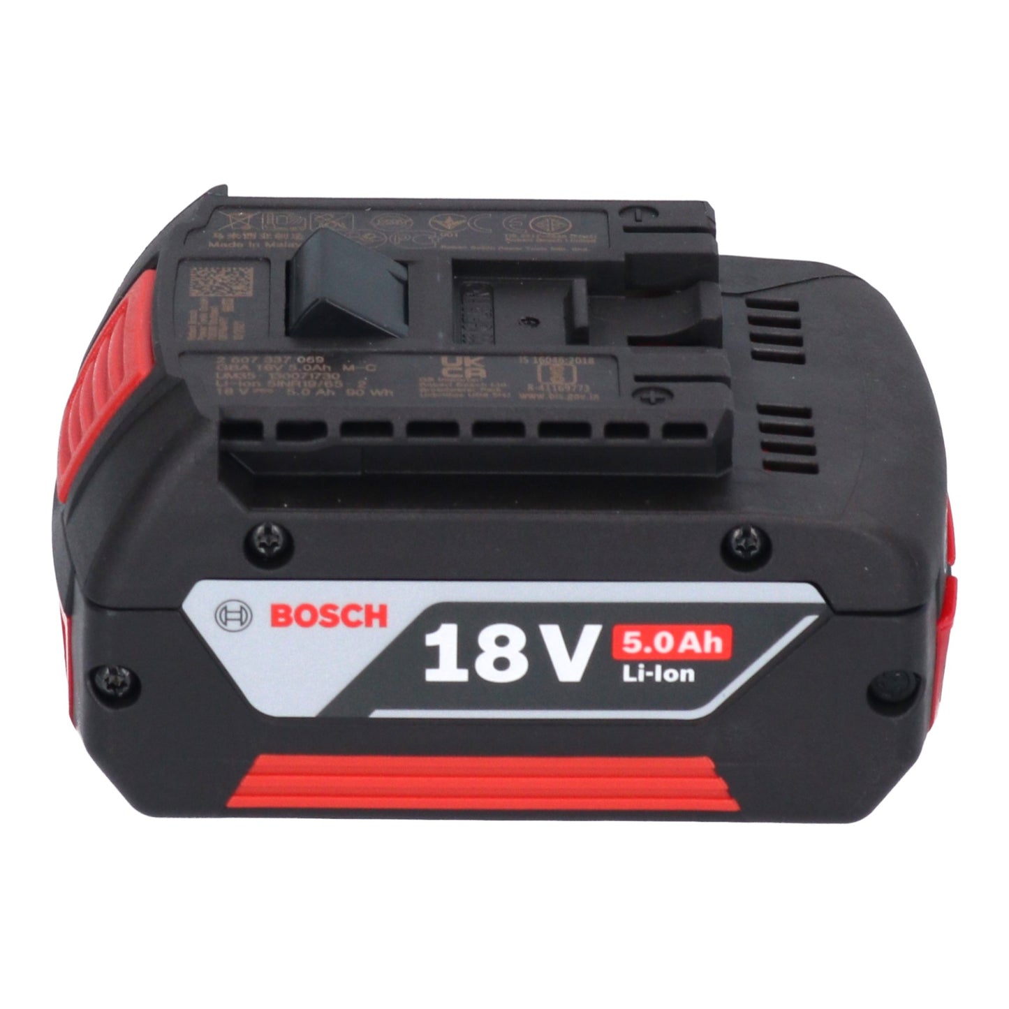 Ponceuse excentrique sans fil Bosch GEX 185-LI Professional 18 V 125 mm sans balais + 1x batterie 5,0 Ah - sans chargeur