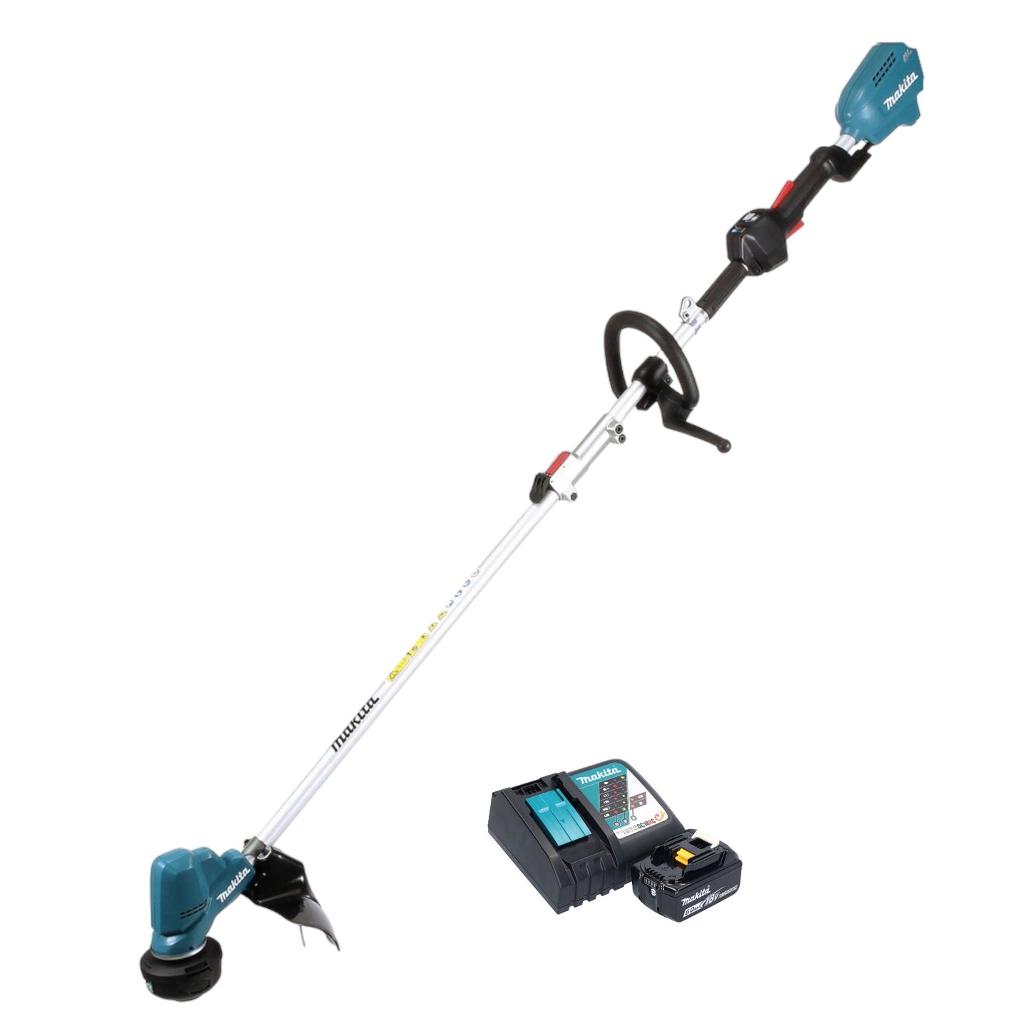 Makita DUR 191 LRG1X3 Akku Rasentrimmer 18 V Brushless + 1x Akku 6,0 Ah + Ladegerät