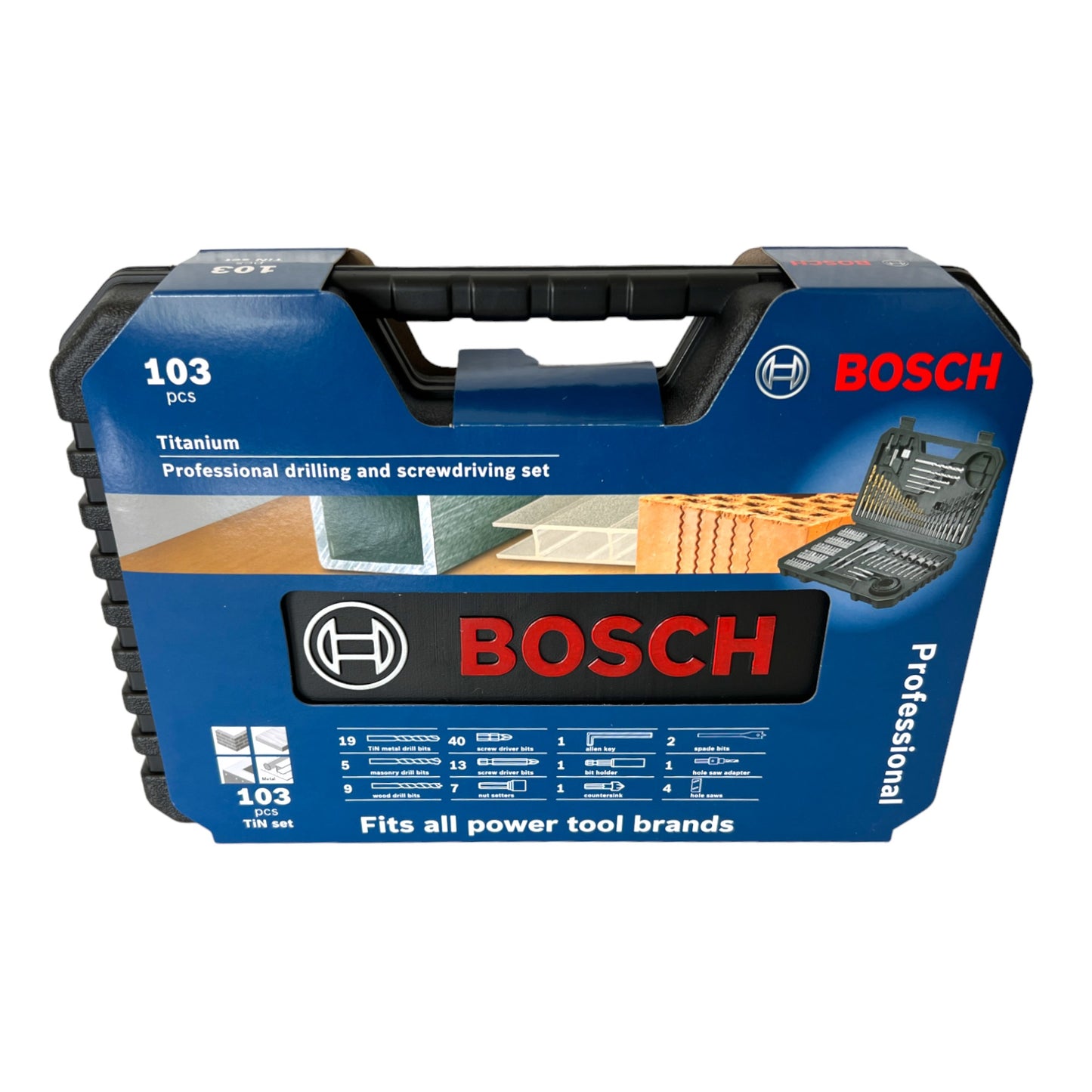 Bosch Titanium Pro Bohrer und Schraubendreher Bit Set 103-teilig ( 2608594070 )