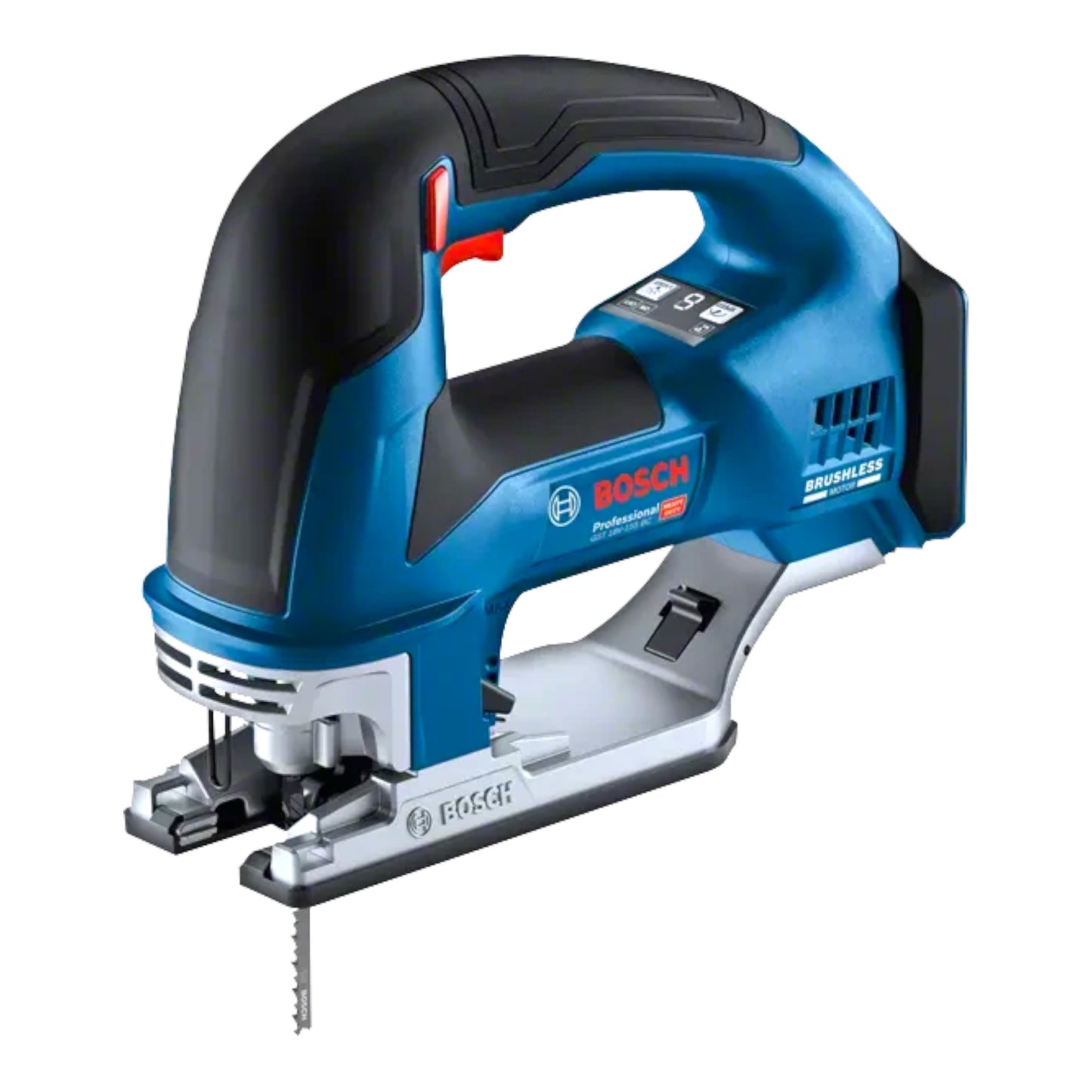 Bosch GST 18V-155 BC Professional scie sauteuse sans fil 18 V 155 mm (06015B1001) Brushless Solo - sans batterie, sans chargeur