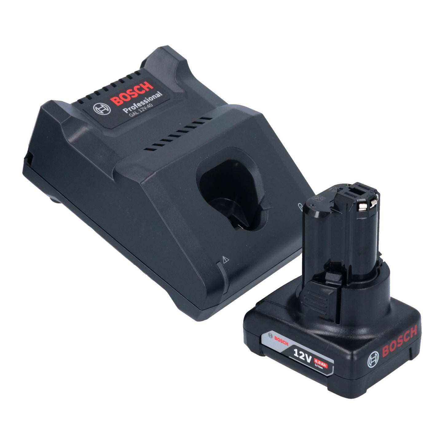 Bosch GWG 12V-50 S Professional Akku Geradschleifer 12 V 6 mm Brushless + 1x Akku 6,0 Ah + Ladegerät