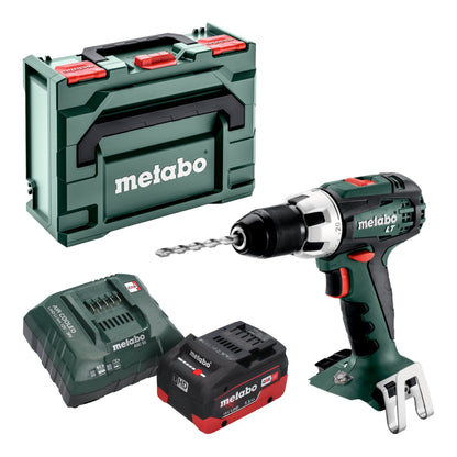 Metabo BS 18 LT Akku Bohrschrauber 18 V 60 Nm + 1x LiHD Akku 5,5 Ah + Ladegerät + metaBOX