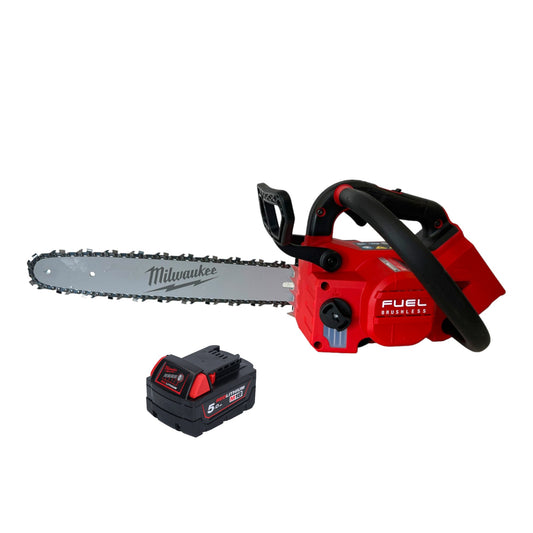 Milwaukee M18 FTHCHS35-551 Akku Top Handle Kettensäge 35 cm + 1x Akku 5,0 Ah - ohne Ladegerät