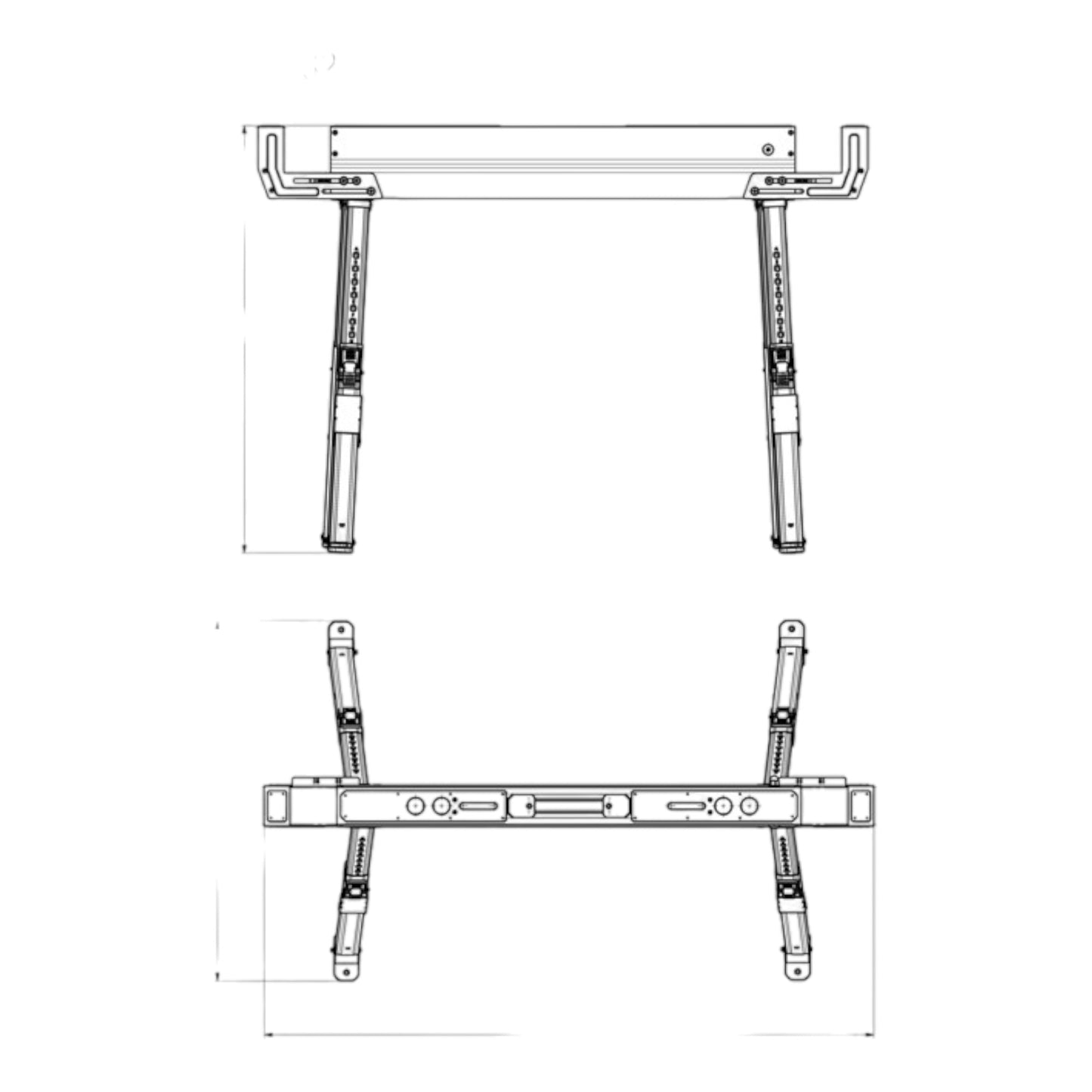 Metabo MAB 82 Arbeitsbock Set 520 kg 820 mm 2 Stk. ( 626990000 )