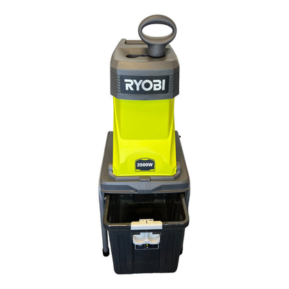 RYOBI RSH2545B Elektro Häcksler 2500 Watt 45 mm 40 l ( 5133002512 )
