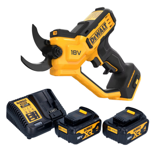 Sécateur à batterie DeWalt DCMPP 568 M2 18 V 38 mm + 2x batteries 4,0 Ah + chargeur