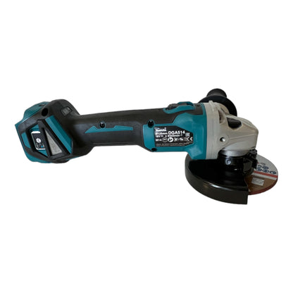 Makita DGA 514 RF1JU1 Meuleuse d'angle sur batterie 18 V 125 mm sans balais + 1x batterie 3,0 Ah + chargeur + Makpac