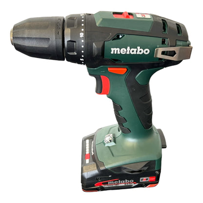 Metabo BS 18 Akku Bohrschrauber Set 18 V 48 Nm ( 602207580 ) + 1x Akku 2,0 Ah + Ladegerät + Bitbox + Tasche