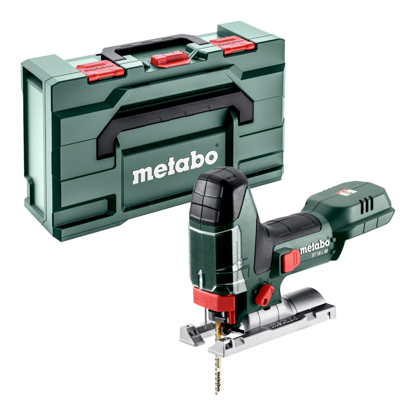 Metabo ST 18 L 90 Akku Stichsäge 18 V 90 mm ( 601047840 ) + Metabox - ohne Akku, ohne Ladegerät