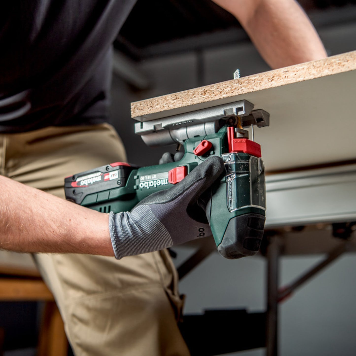 Metabo ST 18 L 90 Akku Stichsäge 18 V 90 mm ( 601047840 ) + Metabox - ohne Akku, ohne Ladegerät