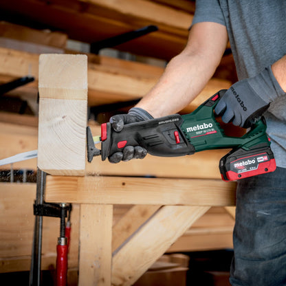 Metabo SSEP 18 LT BL Akku Säbelsäge 18 V 32 mm Brushless ( 601617840 ) + Metabox - ohne Akku, ohne Ladegerät