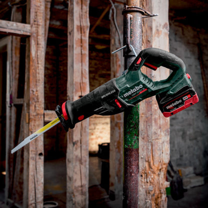 Scie sabre sans fil Metabo SSEP 18 LT BL 18 V 32 mm brushless (601617840) + Metabox - sans batterie, sans chargeur