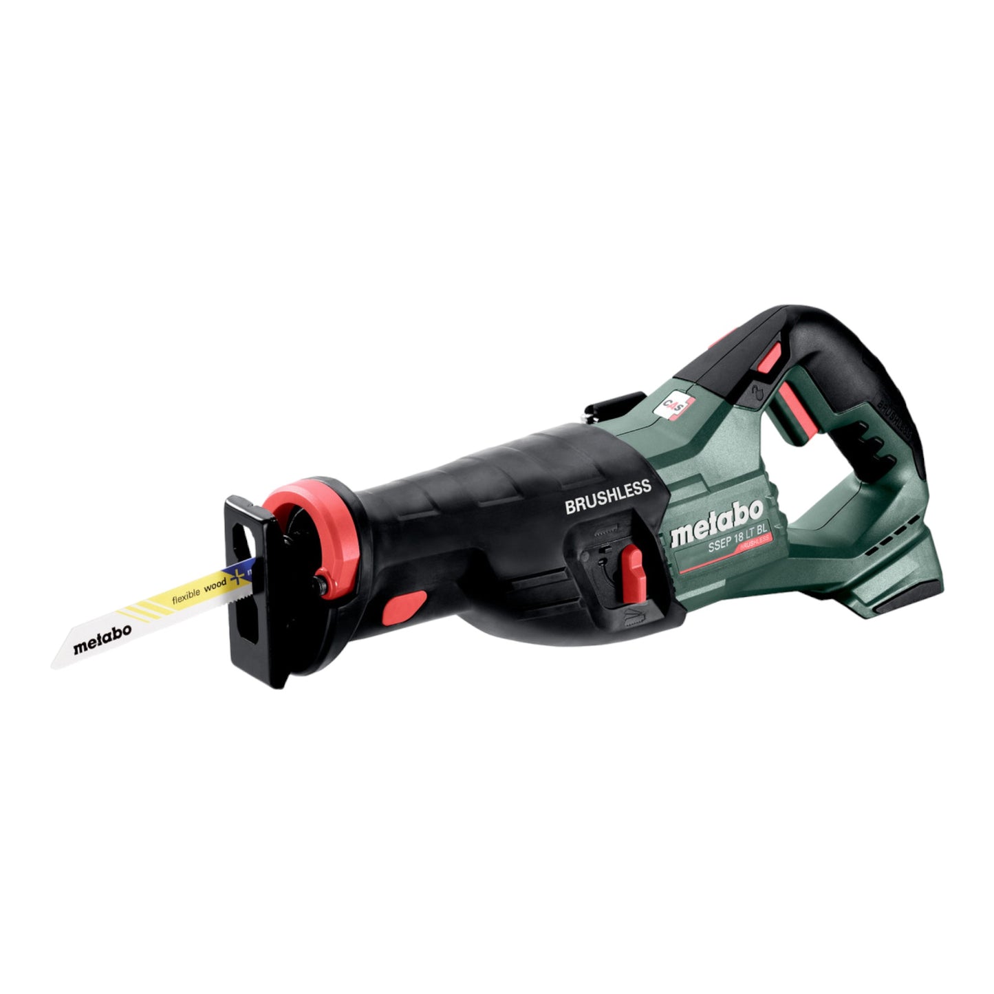 Scie sabre sans fil Metabo SSEP 18 LT BL 18 V 32 mm brushless (601617840) + Metabox - sans batterie, sans chargeur