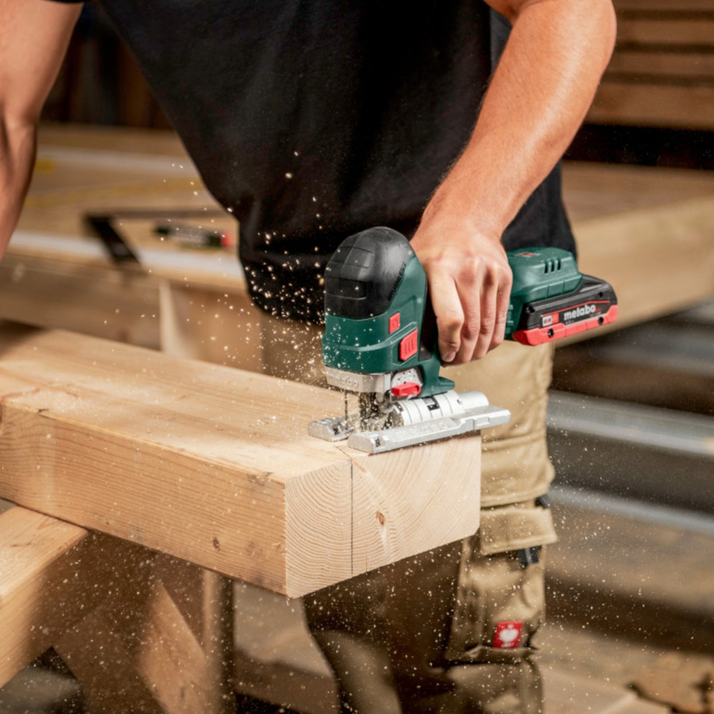 Metabo STA 18 LTX 150 BL Akku Stichsäge 18 V 150 mm Brushless ( 601502840 ) + Metabox - ohne Akku, ohne Ladegerät