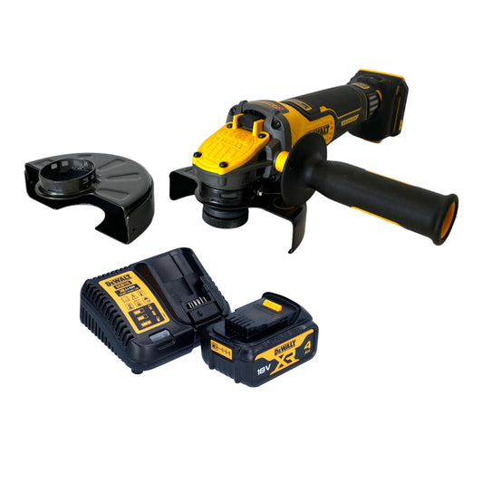 Meuleuse d'angle sur batterie DeWalt DCG 416 VS M1 18 V 125 mm sans balais + 1x batterie 4,0 Ah + chargeur