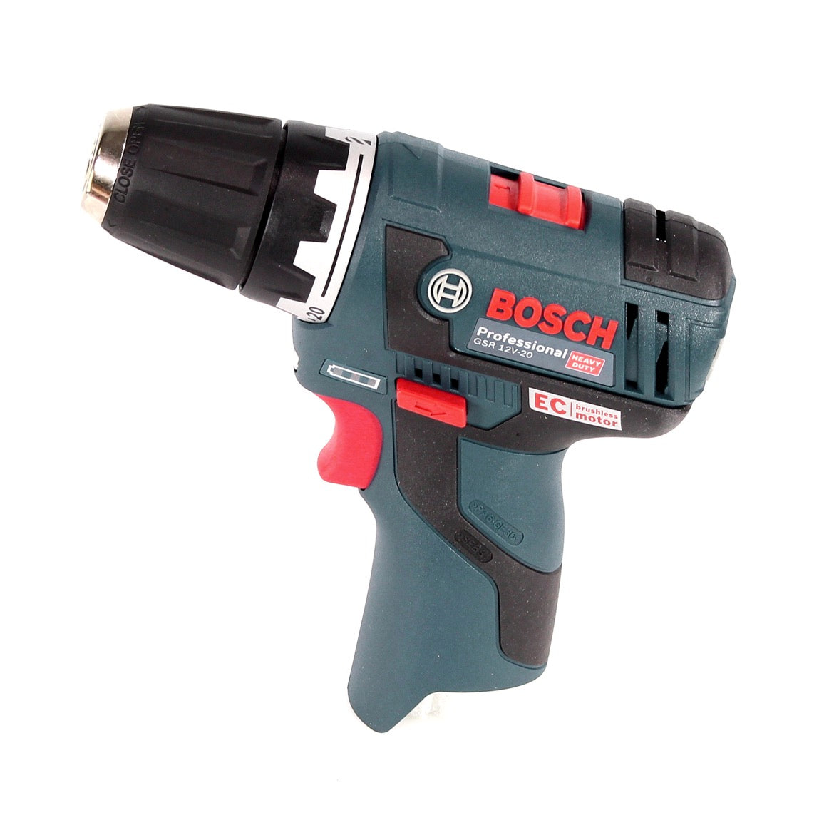 Bosch GSR 12V-20 Akku Bohrschrauber 12V 20Nm Solo - ohne Akku, ohne Ladegerät - Toolbrothers