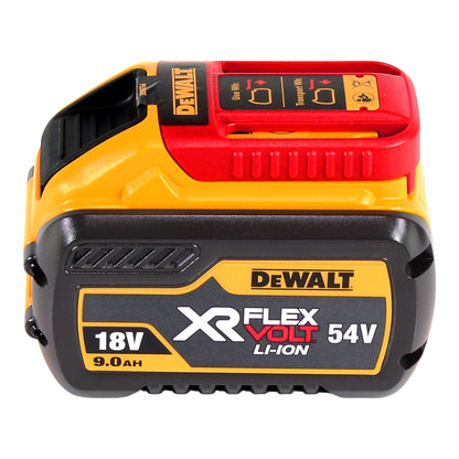 Meuleuse d'angle sur batterie DeWalt DCG 460 N 54 V 230 mm + 1x batterie 9,0 Ah - sans chargeur