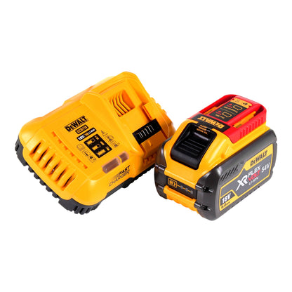 Meuleuse d'angle sur batterie DeWalt DCG 460 X1 54 V 230 mm + 1x batterie 9,0 Ah + chargeur