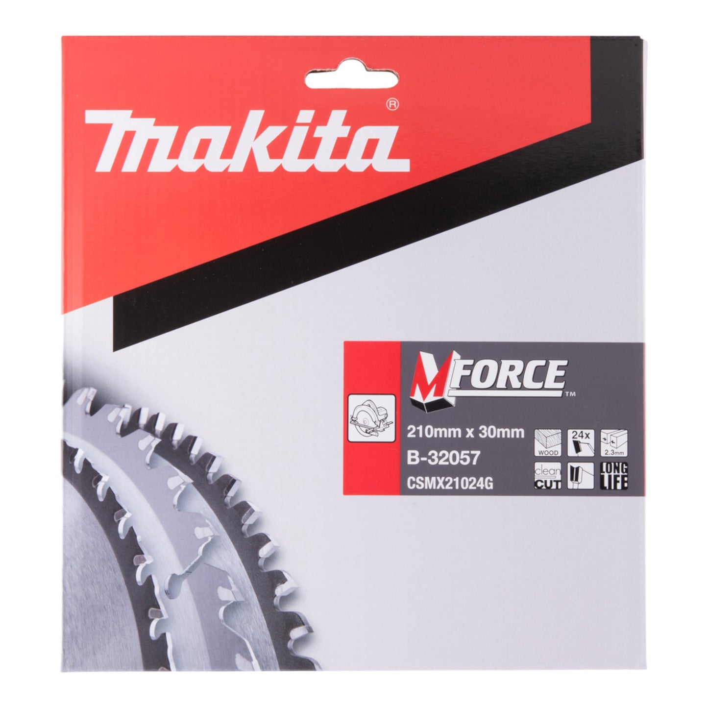 Lame de scie circulaire Makita M-FORCE 210 x 30 x 2,3 mm 24 dents (B-32057) pour le bois