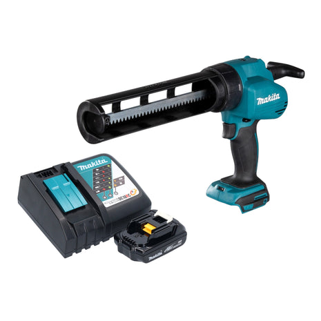 Makita DCG 180 RY1 Akku Kartuschenpistole 18 V + 1x Akku 1,5 Ah + Ladegerät