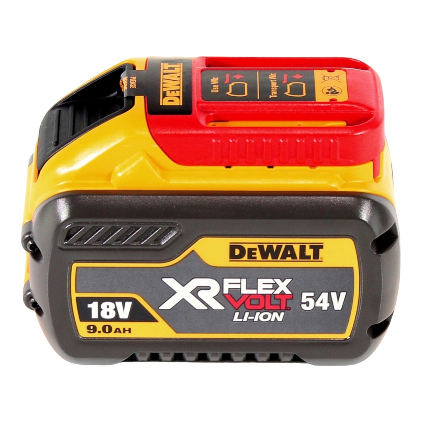 Meuleuse d'angle sur batterie DeWalt DCG 460 NK 54 V FlexVolt 230 mm sans balais + 1x batterie 9,0 Ah + coffret - sans chargeur