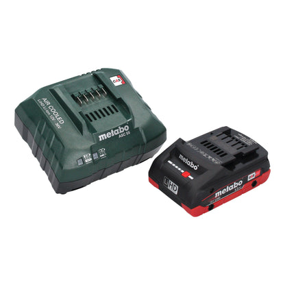 Scie sauteuse à batterie Metabo ST 18 LT 130 BL 18 V 130 mm sans balais + 1x batterie 4,0 Ah + chargeur