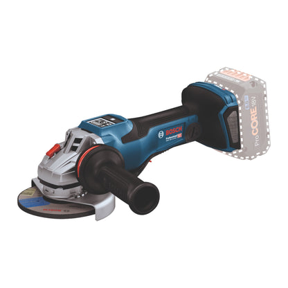 Bosch GWS 18V-15 PSC Professional Akku Winkelschleifer 18 V 125 mm BITURBO Brushless + 1x Akku 5,0 Ah + L-Boxx - ohne Ladegerät