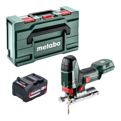 Scie sauteuse sur batterie Metabo ST 18 L 90 18 V 90 mm + 1x batterie 4,0 Ah + Metabox - sans chargeur