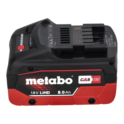 Scie sabre sur batterie Metabo SSEP 18 LT BL 18 V 32 mm sans balais + 1x batterie LiHD 8,0 Ah + Metabox - sans chargeur