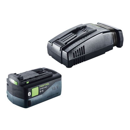 Festool VECTURO OSC 18 E-Basic Set oscillateur à batterie 18 V Starlock Max Brushless + 1x batterie 5,0 Ah + chargeur rapide + systainer