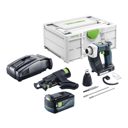 Festool DURADRIVE DWC 18-2500 Basic visseuse de chantier sans fil 18 V 18 Nm sans balais + 1x batterie 5,0 Ah + chargeur rapide + systainer