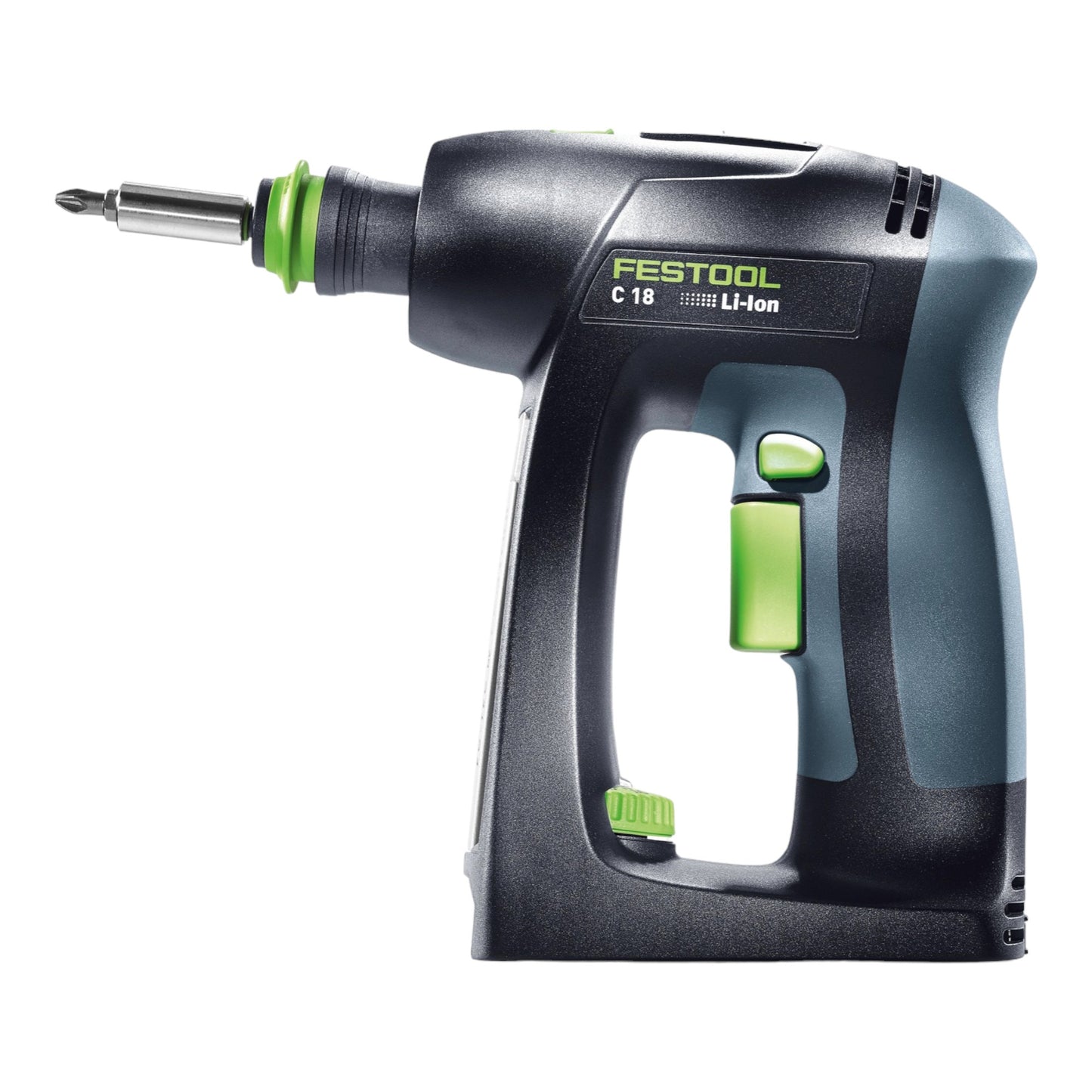 Festool C 18 Basic Akku Bohrschrauber 18 V 45 Nm Brushless + 2x Akku 4,0 Ah + Schnellladegerät + Systainer