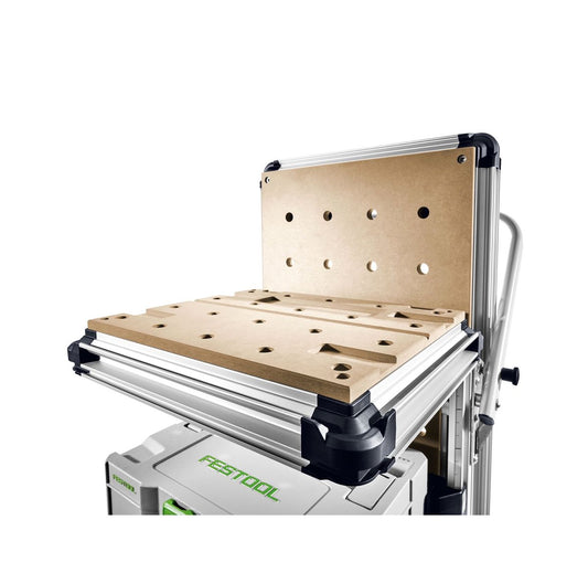 Festool MW 1000 Mobile Werkstatt Werkbank auf Rädern inklusive Auszug und Festool TSB/1-MW 1000 Multifunktionstisch ( 203802 )