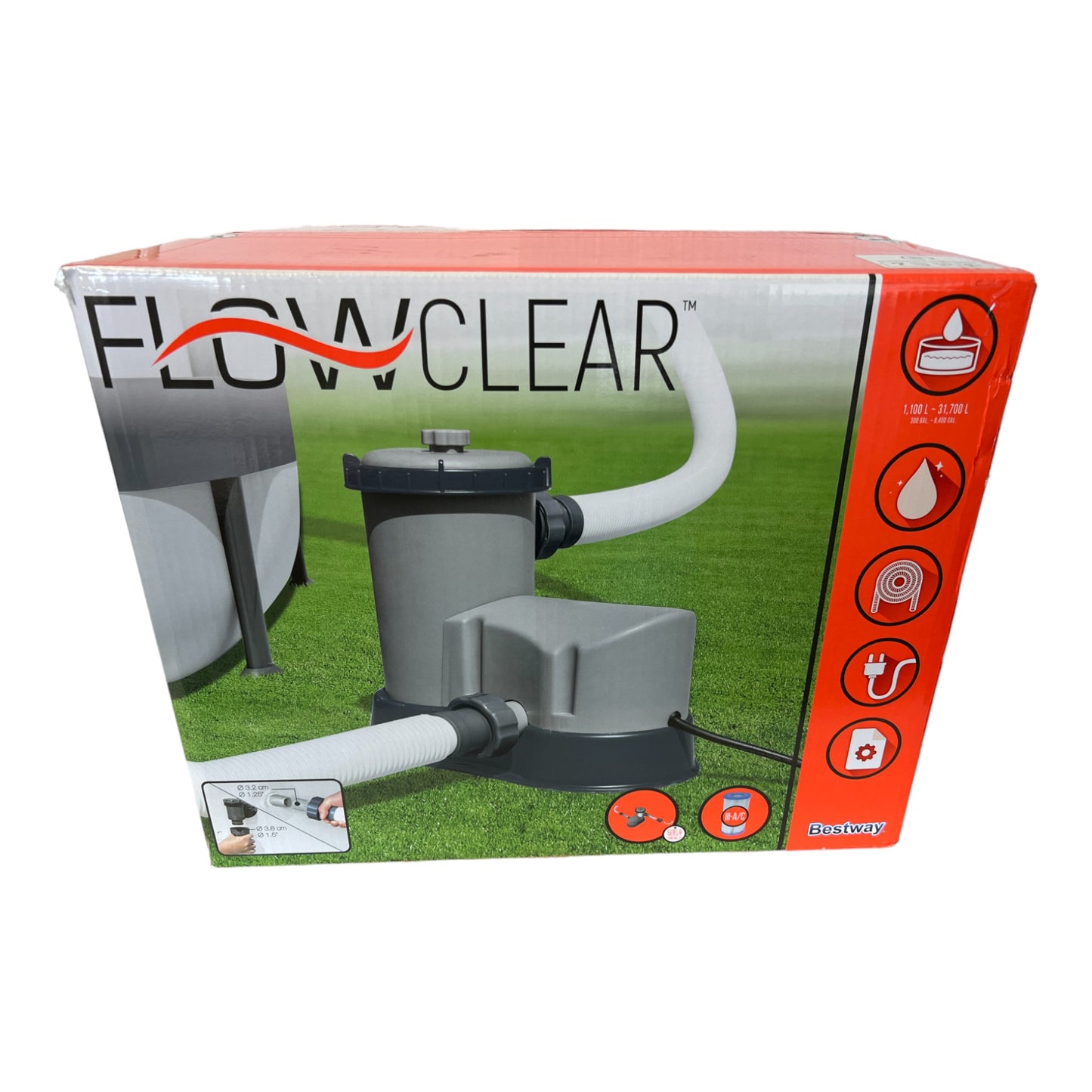 Bestway Flowclear Filterpumpe 5678 l/h 110 W ( 58389 )