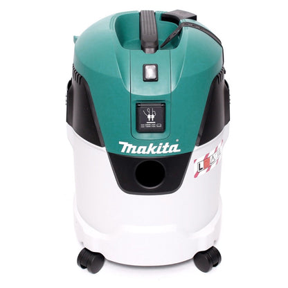 Makita VC 2512 L 1000 W Nass- und Trockensauger Staubklasse L Industrie Staubsauger + Makita Vlies Filtersäcke Klasse L 5-er Pack - Toolbrothers