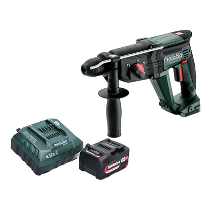 Marteau combiné à batterie Metabo KH 18 LTX 24 18 V 2,1 J SDS Plus + 1 batterie 4,0 Ah + chargeur