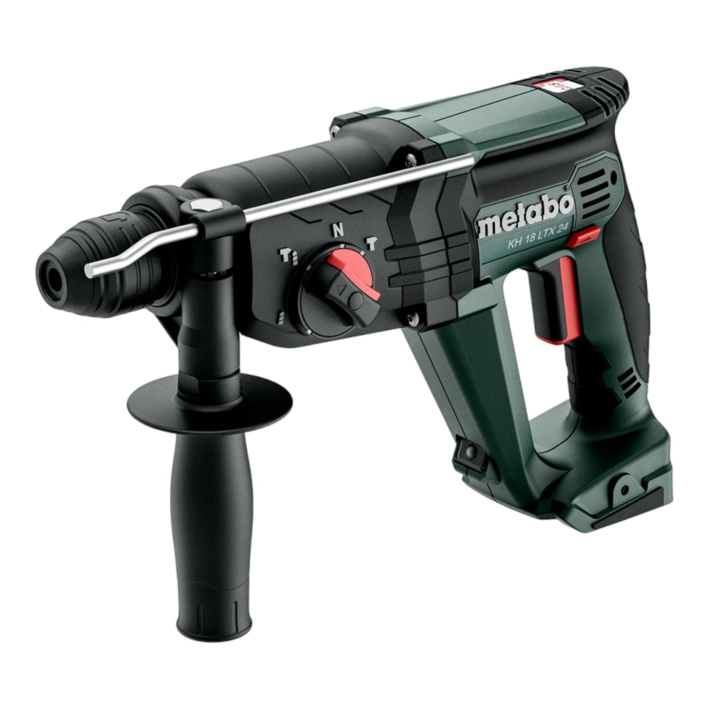 Marteau combiné à batterie Metabo KH 18 LTX 24 18 V 2,1 J SDS Plus + 1 batterie LiHD 4,0 Ah - sans chargeur